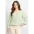CS the Label blouse mintgroen met lurex