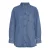 Dames denim shirt met lange mouwen Pieces Maisie