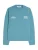 Bershka Trui  petrol / wit