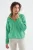 Oversized Pluche Halflange Rits Sweater