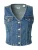 LEVI’S ® Bodywarmer ‘Bella Denim Corset’  blauw denim
