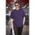 Oversized T-shirt van ribgebreide stof met ronde hals