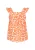 IZIA Top ‘Fashion Look’  oranje / donkeroranje / wit
