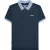 Lambretta Heren SS25 Gingham Big & Tall Poloshirt (Navy)