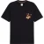 Paul Smith Mens Orchid Print Emb Tshirt Black