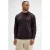 Butcher of Blue relaxed fit longsleeve met backprint en logo – topaz bruin