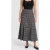 GUESS Gea Flared Midi Skir Jet Black A996