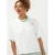 Ydence T-shirt met backprint wit