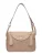 Luisa Vannini Beige Rundleer Tas