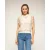 Semitransparante kantentop met elastische taille