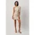 Dante6 Glen Drapey Leather Dress Sesame Beige