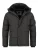 Alessandro Salvarini heren winterjas AS-326 met teddyvoering en afneembare capuchon
