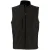 SOLS Heren Rallye Soft Shell Bodywarmer Jacket (Zwart)
