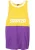 Starter Shirt  geel / lila / wit