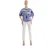 Top met detailprint