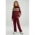 Cars gestreept sweatvest – donkerrood