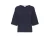 ICHI top donkerblauw rib gebreid