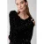 Shoeby top zwart met pailletten