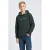 Petrol Industries rechtvallende hoodie met print – donkergroen
