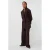 AMAYA Amsterdam wide leg broek – donkerbruin