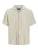JACK & JONES Overhemd ‘JORCoba’  duifblauw / kaki / oranje / wolwit