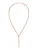 PURELEI Ketting ‘Zodiac Charm’  rose-goud / parelwit