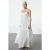 Dames maxi-jurk met rechte rok, geschikt voor overdag en ’s avonds.