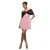 Mini jurk met strik vrouw Goddiva