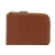 Palm Angels Monogram Leren Kaarthouder met Ritssluiting (Bruin)