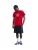 NIKE Functioneel shirt ‘Total 90’  rood / wit