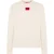 Hugo Heren Diragol Sweatshirt met ronde hals (Natuurlijk)