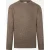 McGregor Lambswool Crew Neck Sweater Chocolate Brown