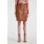 Paul Smith Womens Skirt Leather Tan