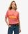Gestreept Outdoor T-shirt met Relaxte Pasvorm Red