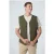 No Excess Gilet Padded Full Zipper Army