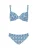 SUNFLAIR Bikini  blauw / zwart / wit