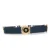 Gianni Versace couture Blauwe tailleriem