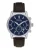 Breil Analoog horloge ‘Caliber’  donkerblauw / donkerbruin / zilver