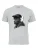 Cotton Prime Shirt ‘Monkey Mit DJ-Kopfhörer’  donkergrijs / grijs gemêleerd / zwart / wit