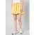 American Vintage High Waist Trapeze Zipped Skirt Vanille