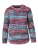 KOROSHI Trui  blauw / rood