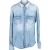 Tom Ford Westerse Denim Overhemd in Lichtblauwe Katoen