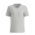 T-shirt van gemêlede stof met open rand bij de hals s.Oliver