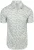 Desoto Short Sleeve Jersey Overhemd Print Groen Blauw