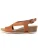 Bayton Sandaal ‘Salamanque’  camel / zwart
