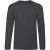 Fruit of the Loom Heren Valueweight Heather T-shirt met lange mouwen (Donkergrijs)