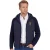 Vest Aeronautica Militare donkerblauw outdoor capuchon