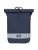 OAK25 Rugzak ‘Everyday Rolltop’  donkerblauw / zilvergrijs / wit
