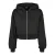 Dames sweater met Shorts capuchon en rits Urban Classics Oversized