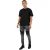 Brave Soul Heren jeans gewassen denim (Zwart)